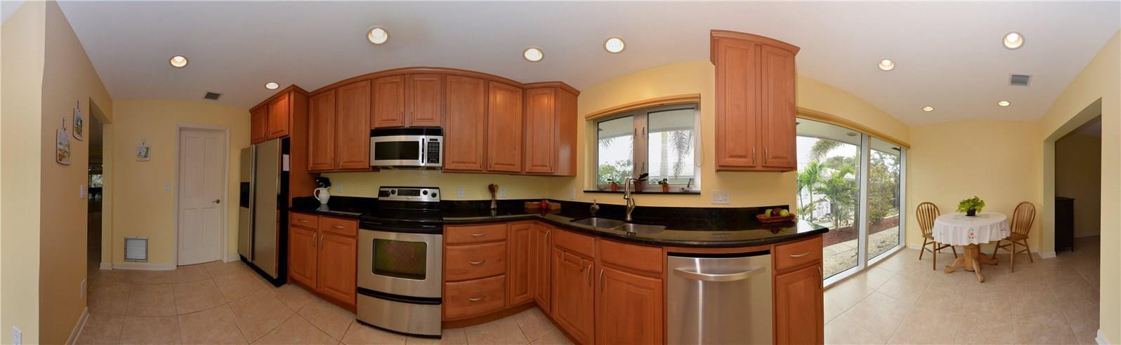 1372 Northwest 4th Court Boca Raton, FL 33432 - Photo 24 of 25 Panoramic View of Kitchen Breakfast area