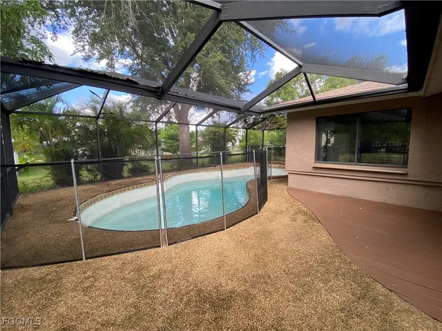 a view of a house with a outdoor space