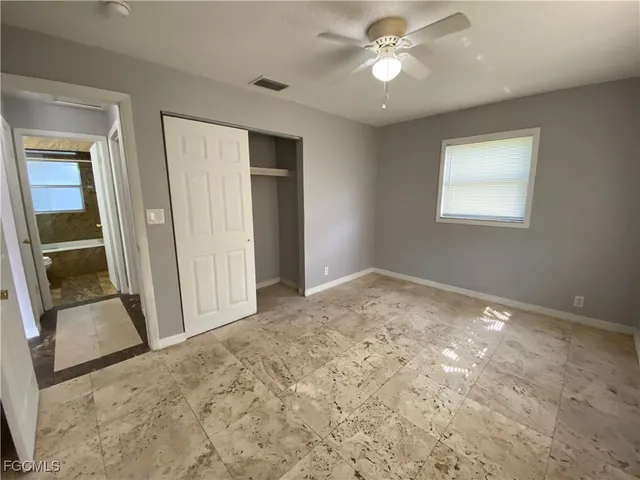 a view of empty room