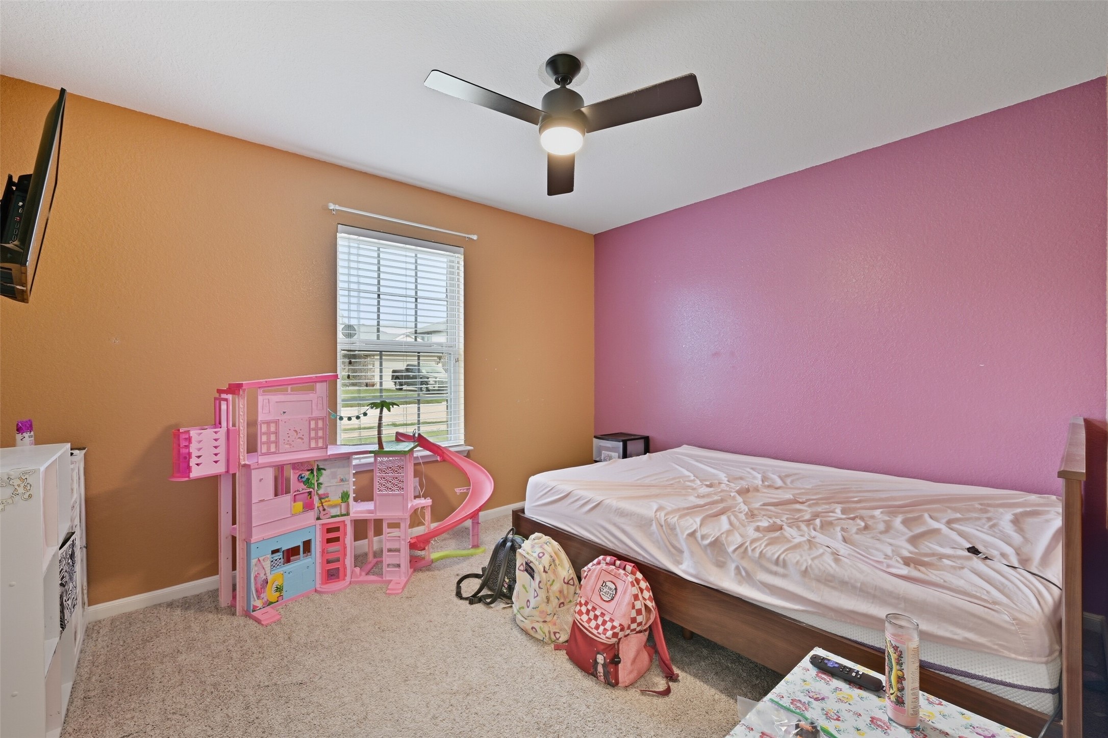 714 Calm Court Rosharon, TX 77583 - Photo 15 of 33 Second secondary bedroom with generous natural light and closet storage.