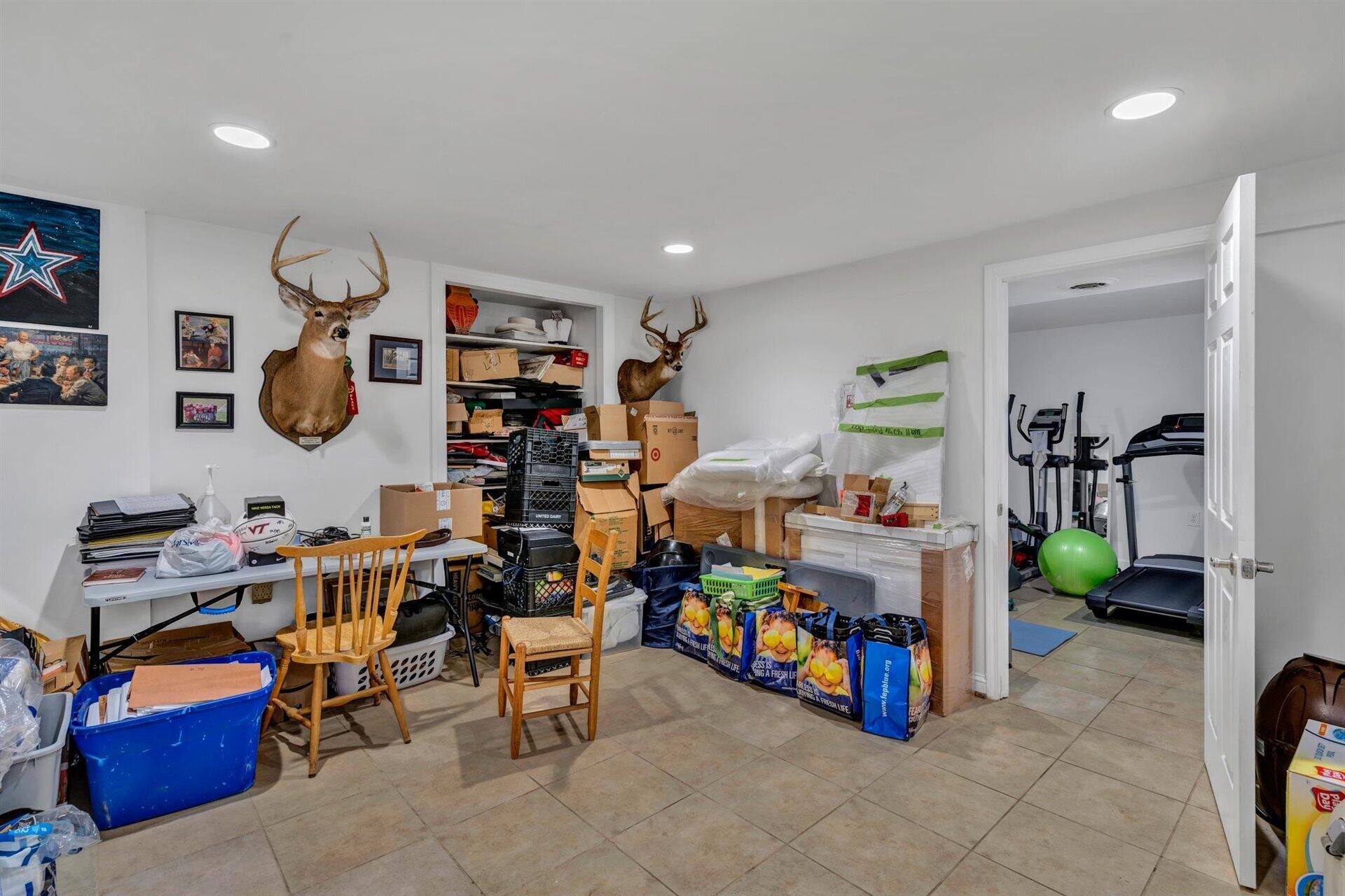 348 Stonehaven Lane Blue Ridge, VA 24064 - Photo 41 of 54 a view of play room with gym equipment