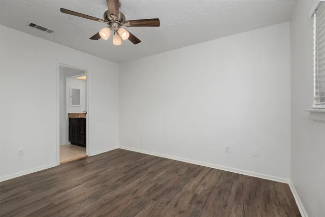 wooden floor in an empty room