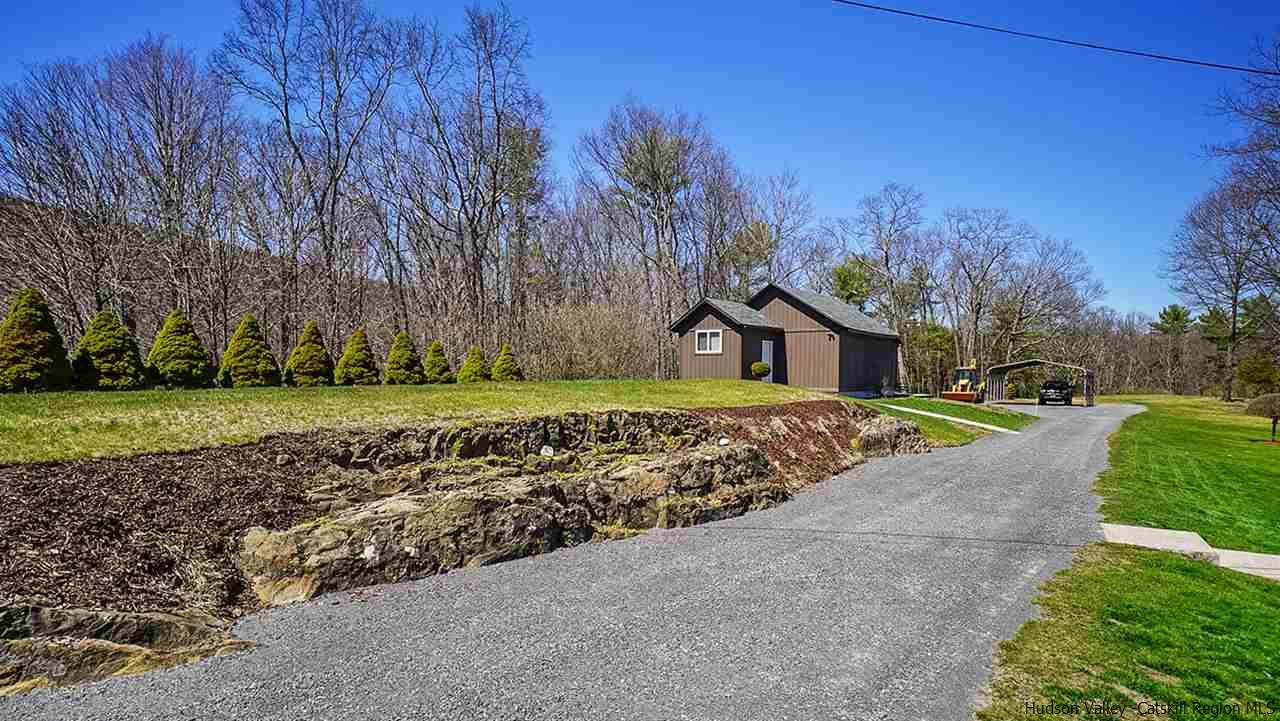 124 Wilhelm Road Saugerties, NY 12477 - Photo 10 of 33 a front view of a house with a yard