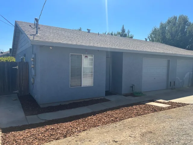 a house with a outdoor space