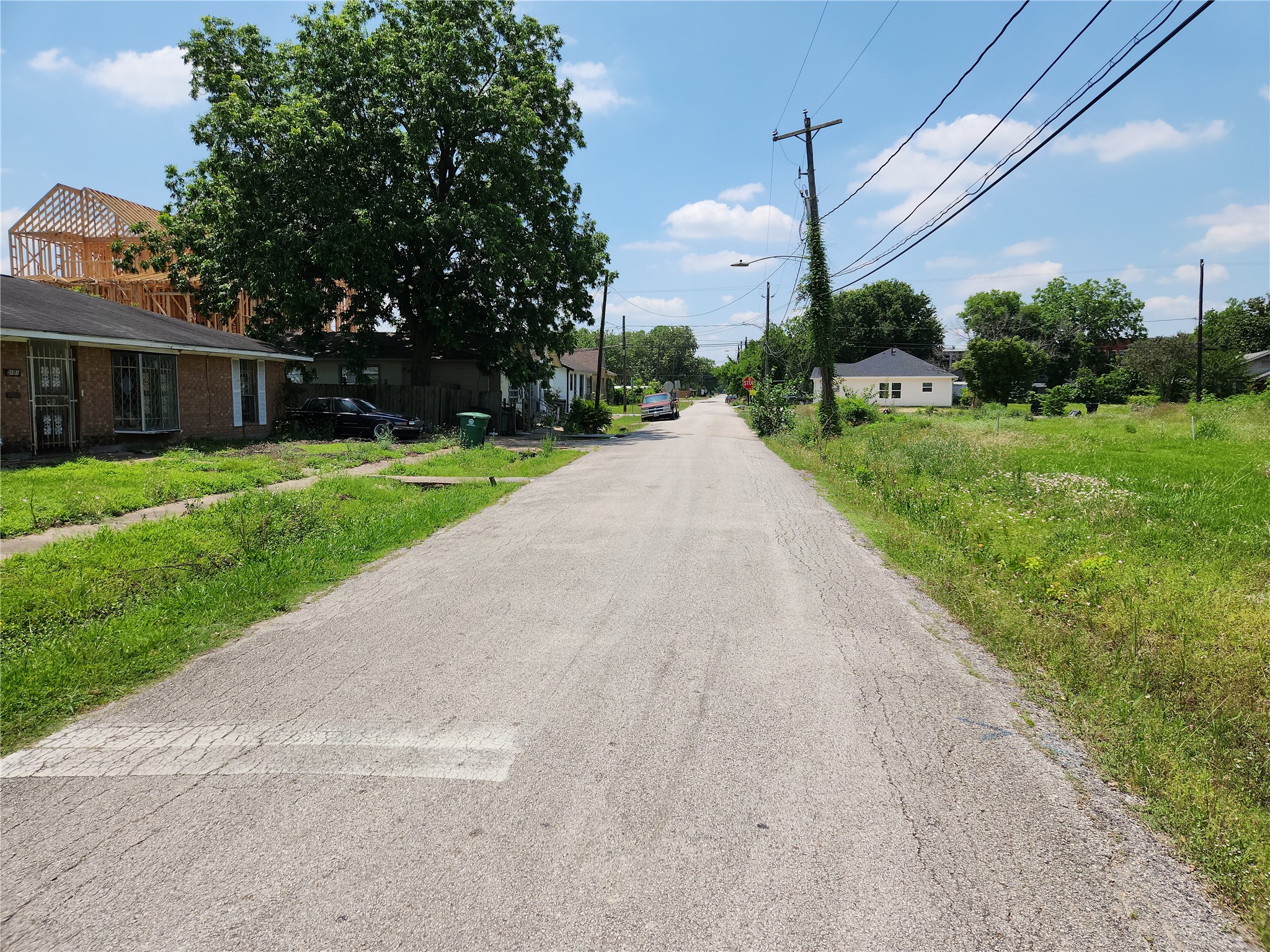 2101 Briley Street Houston, TX 77004 - Photo 4 of 7 a view of a house with a small yard and a large tree