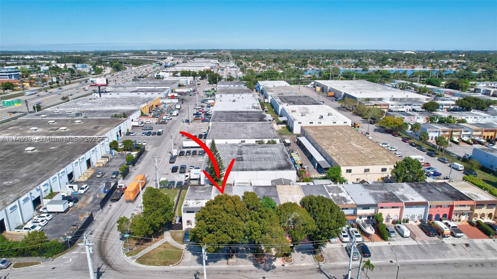 1945 West 72nd Street Hialeah, FL 33014 - Photo 23 of 24 an aerial view of a house with a garden