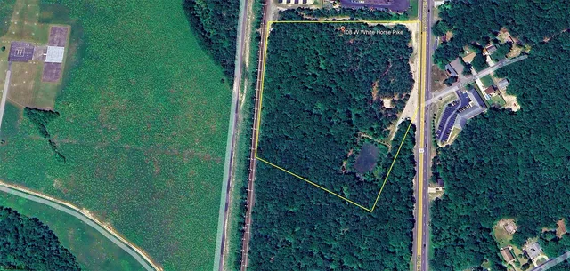 a view of a pathway of a park