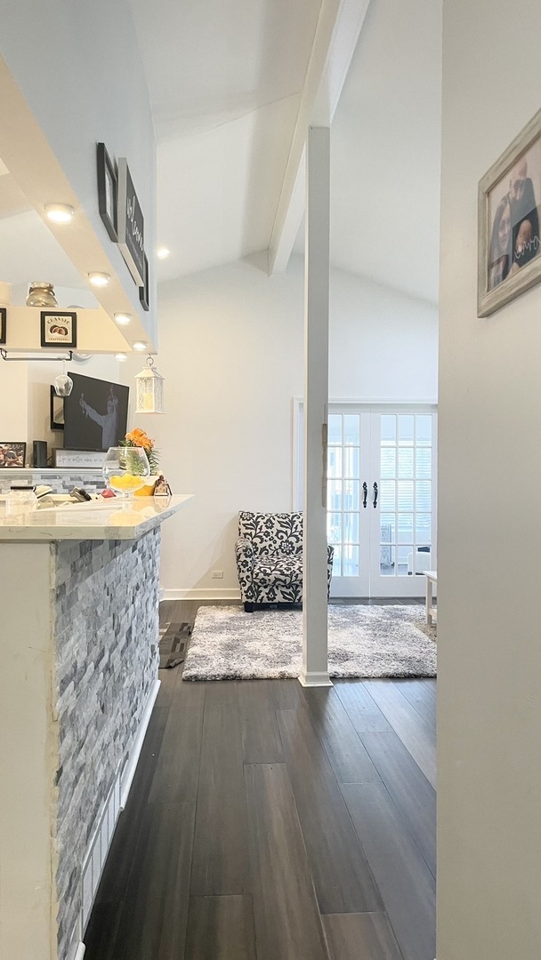 2749 Virginia Lane Glenview, IL 60025 - Photo 9 of 39 a view of a kitchen cabinets and wooden floor