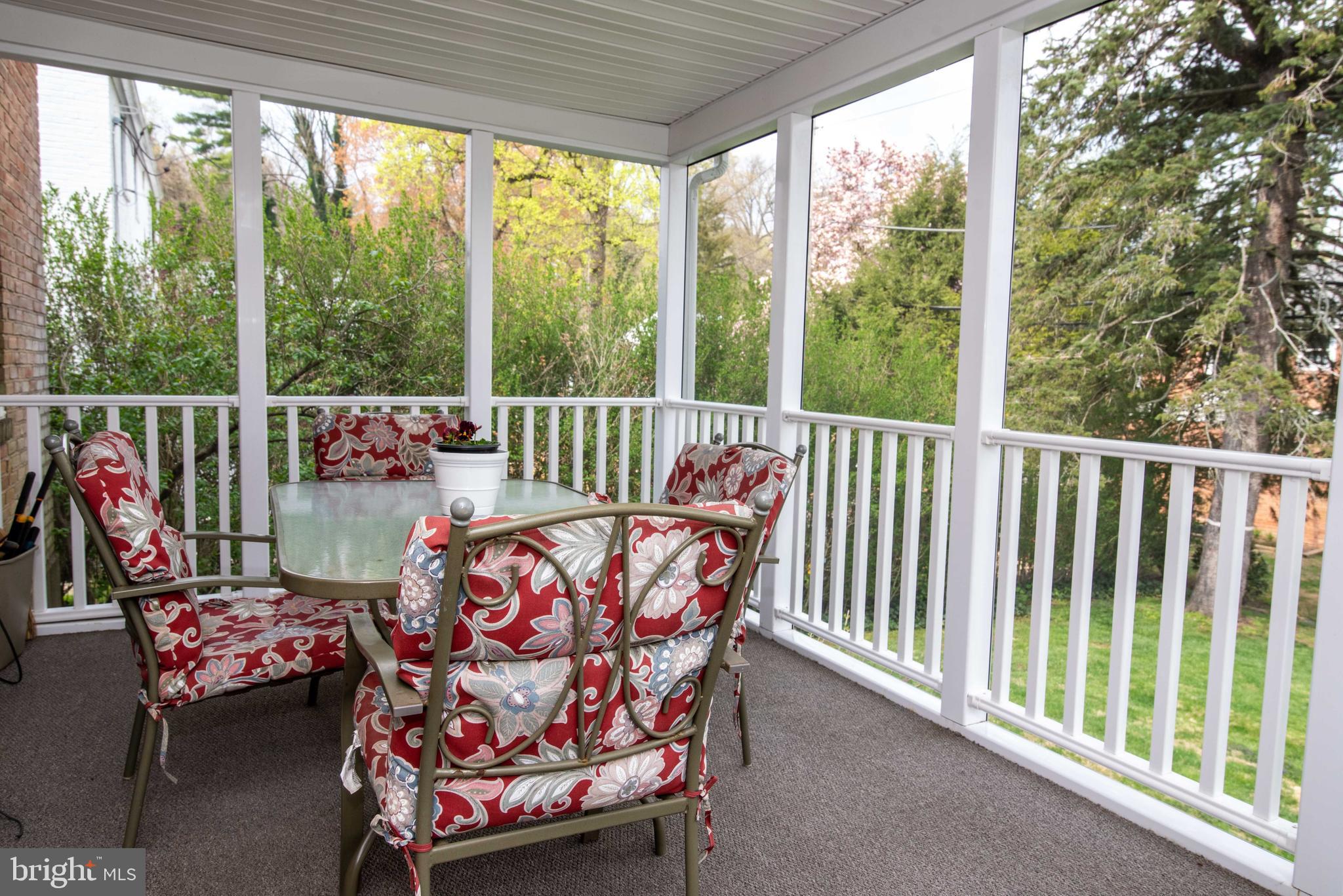 13 Fairhaven Road Havertown, PA 19083 - Photo 25 of 28 Screened porch overlooking large back yard