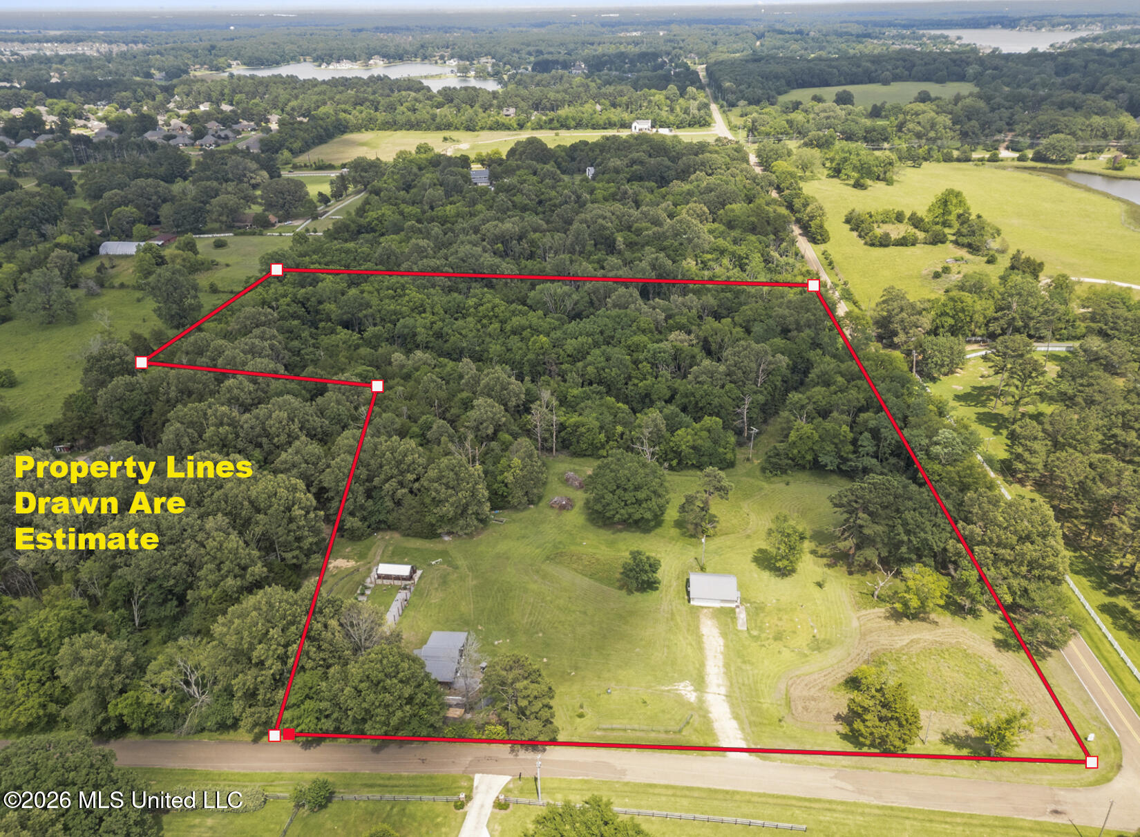 301 Oakdale Road Madison, MS 39110 - Photo 20 of 20 Oakdale property line-1