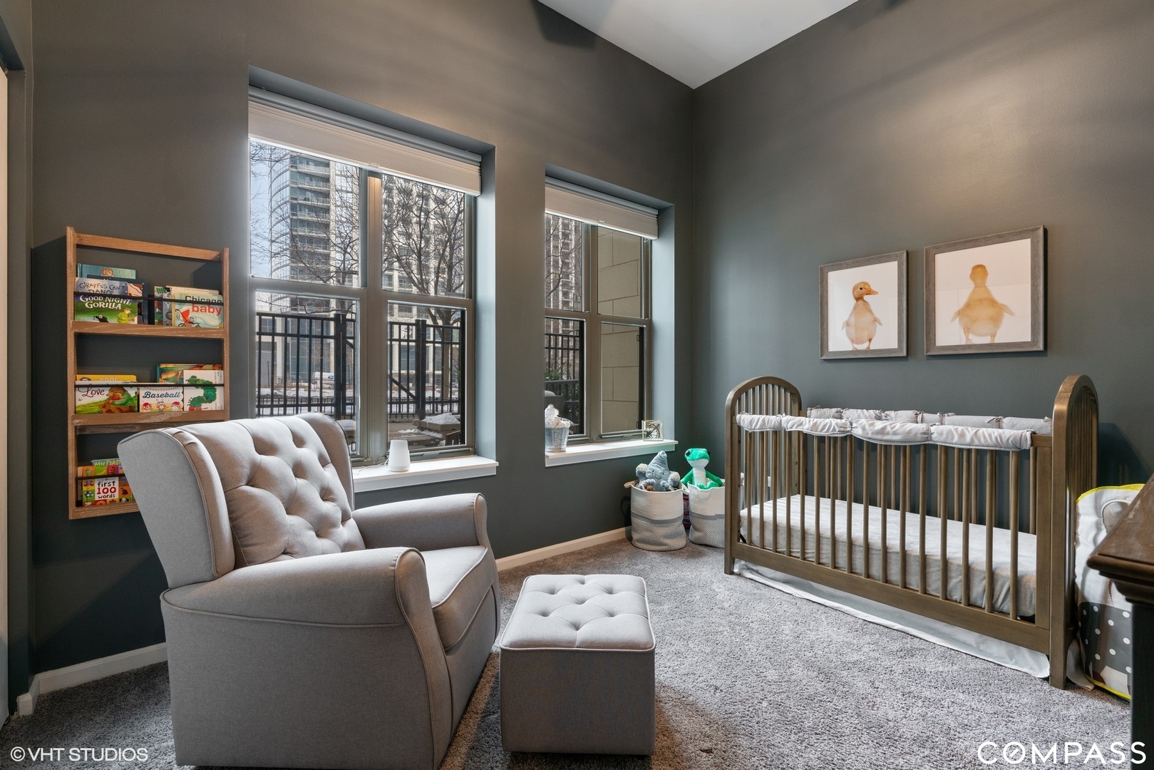 1250 South Indiana Avenue, Unit 101 Chicago, IL 60605 - Photo 14 of 16 a bedroom with furniture and a window