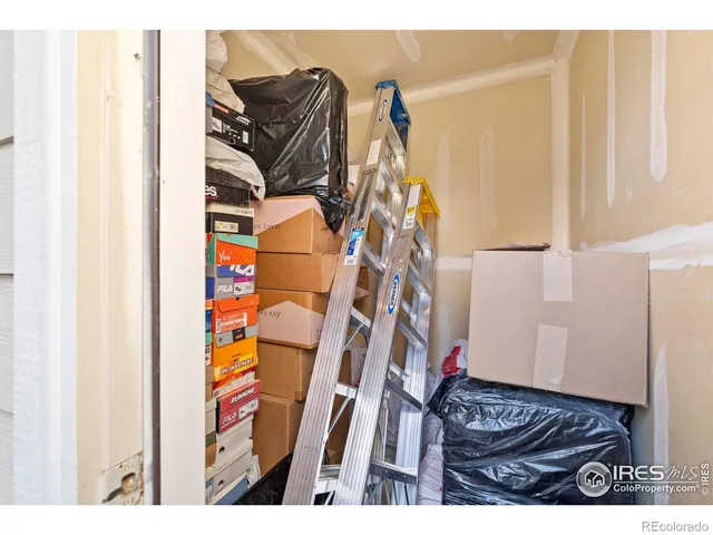 a view of water heater room