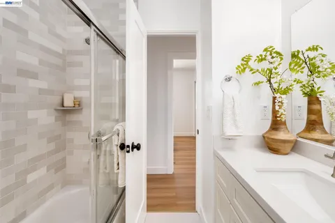 a bathroom with a sink