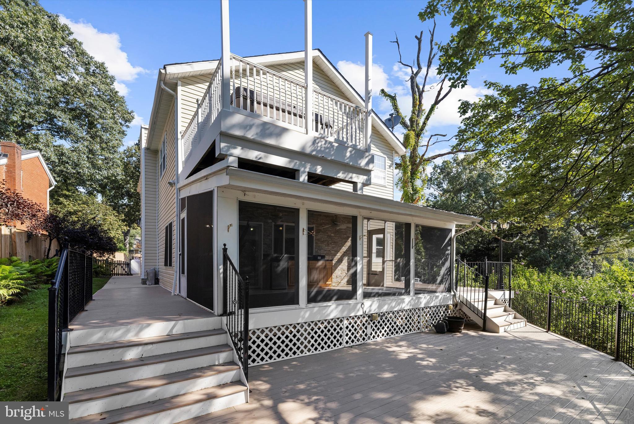 619 Riverside Drive Pasadena, MD 21122 - Photo 63 of 84 a view of a house with a iron gate
