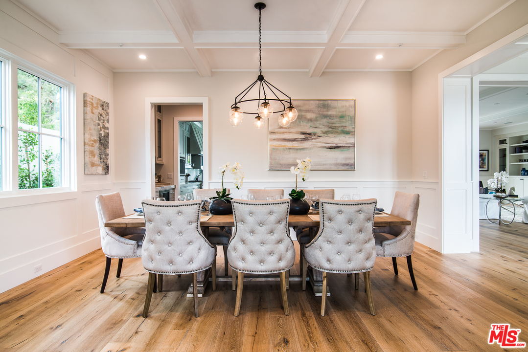 4425 Beck Avenue Studio City, CA 91602 - Photo 11 of 48 a view of a dining room with furniture window and wooden floor