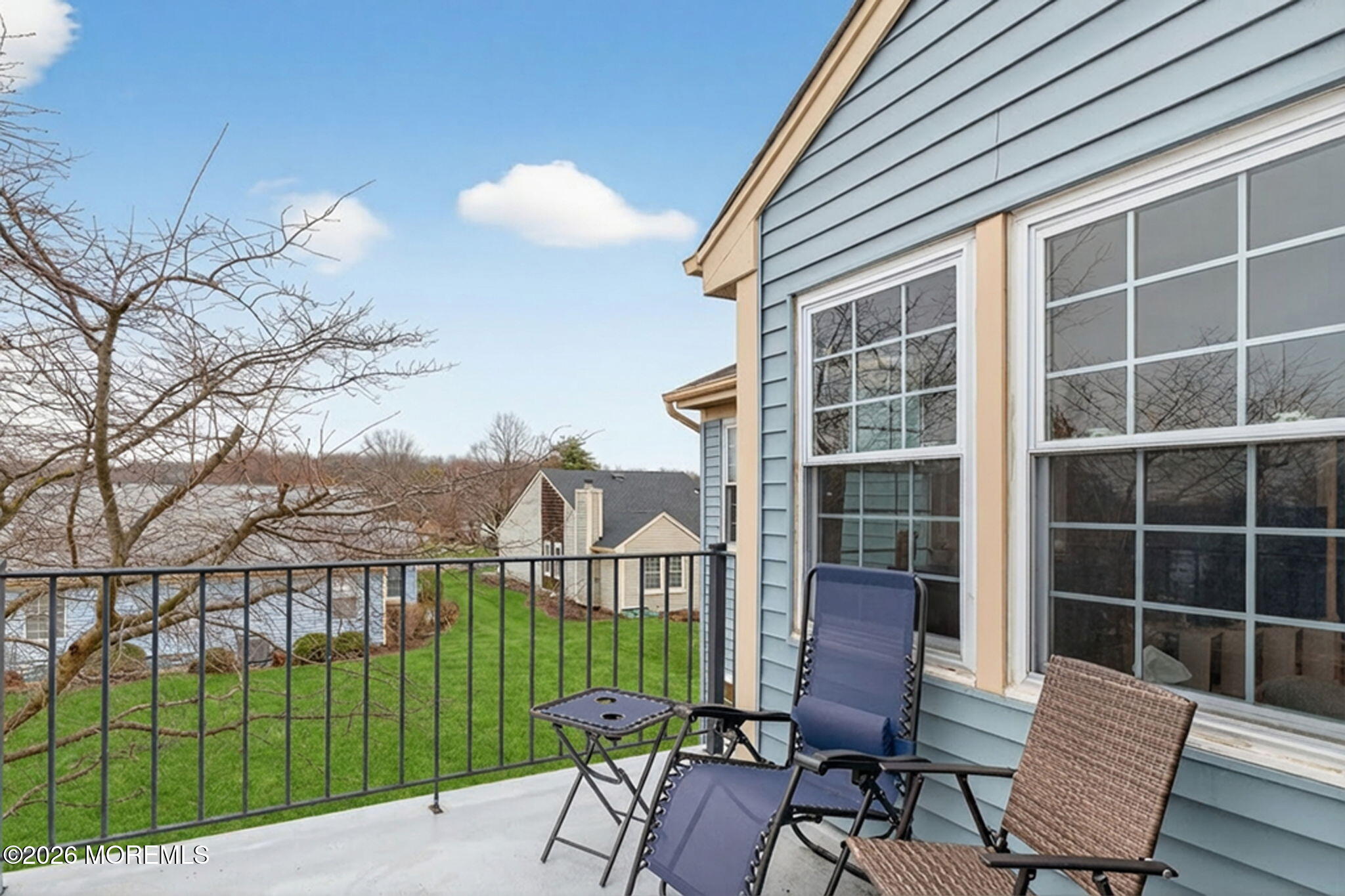 5 Scarborough Road, Unit D Monroe Township, NJ 08831 - Photo 21 of 28 a view of a house with a backyard
