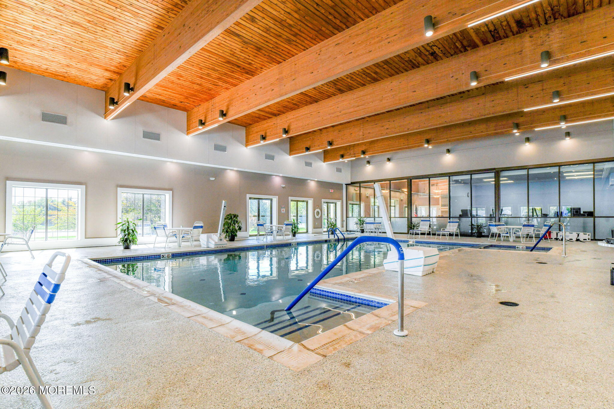 5 Scarborough Road, Unit D Monroe Township, NJ 08831 - Photo 23 of 28 a view of a room with gym equipment