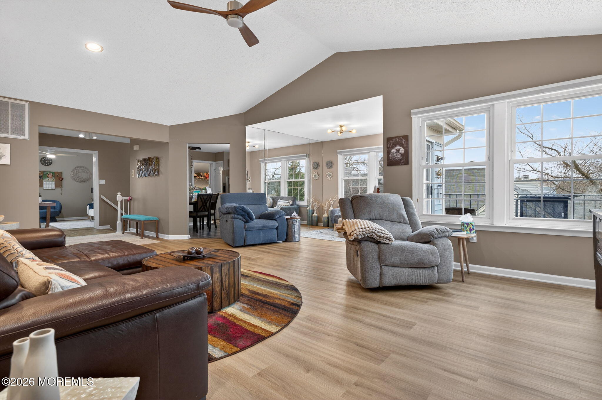 5 Scarborough Road, Unit D Monroe Township, NJ 08831 - Photo 5 of 28 a living room with furniture and a large window