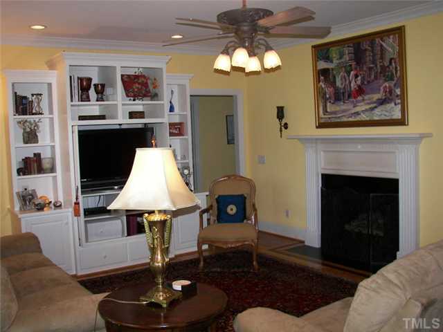 2178 Thee Hester Road Roxboro, NC 27574 - Photo 2 of 12 a living room with furniture and a fireplace