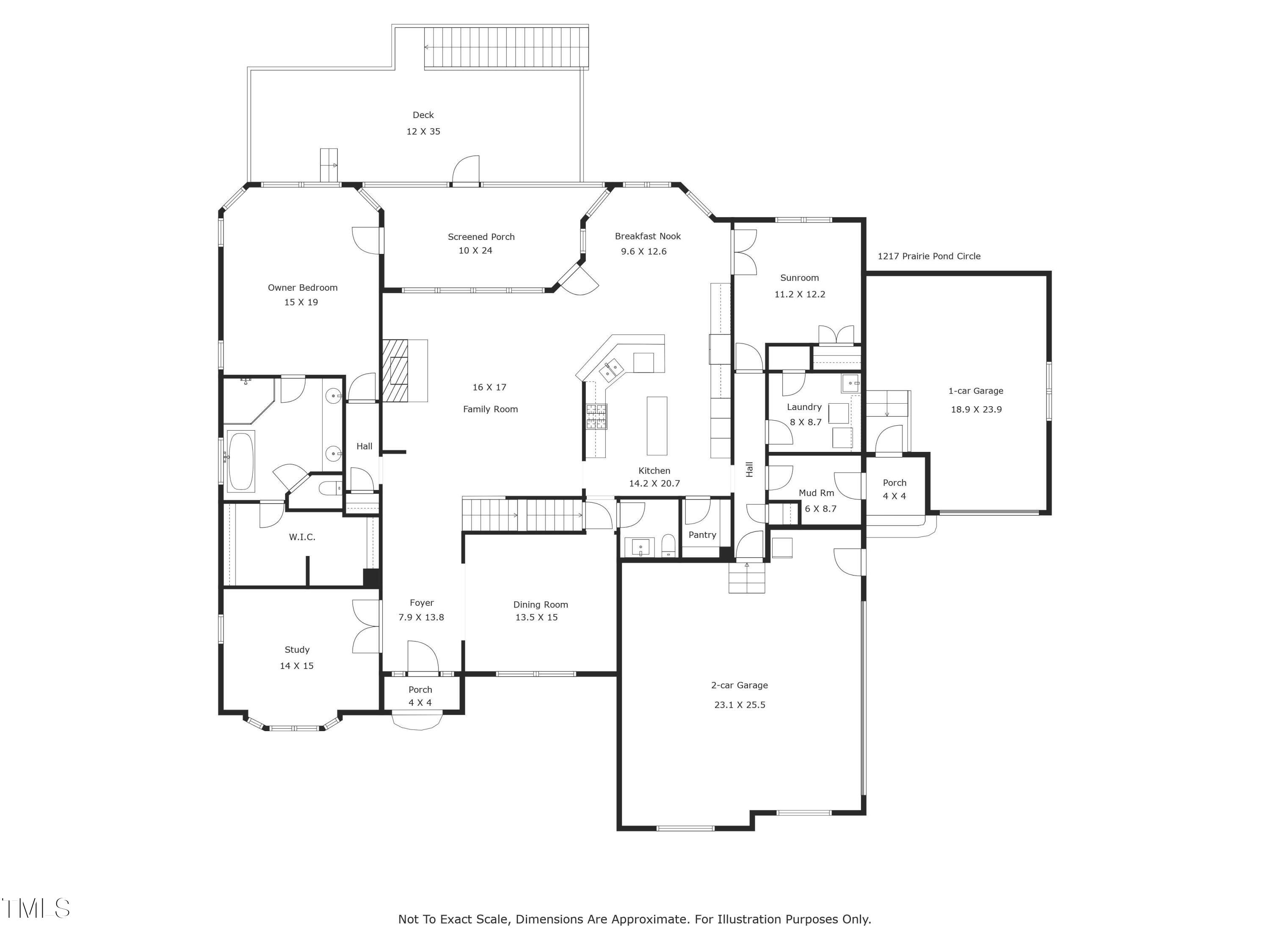 1217 Prairie Pond Circle Raleigh, NC 27614 - Photo 65 of 67 FloorPLanMainLevel