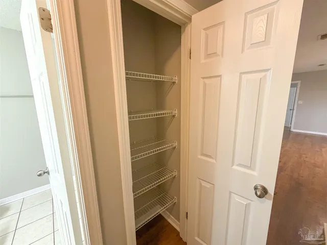 a view of walk in closet
