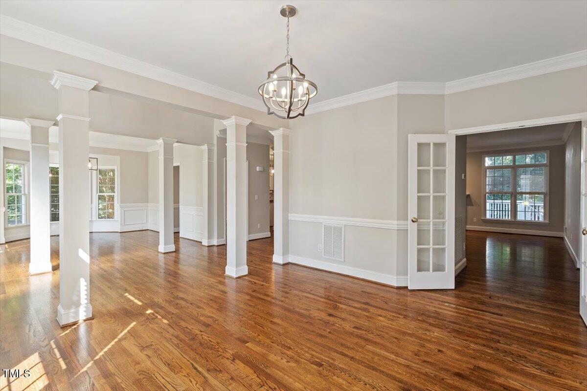 1913 Katesbridge Lane Raleigh, NC 27614 - Photo 13 of 38 a view of an entryway with wooden floor
