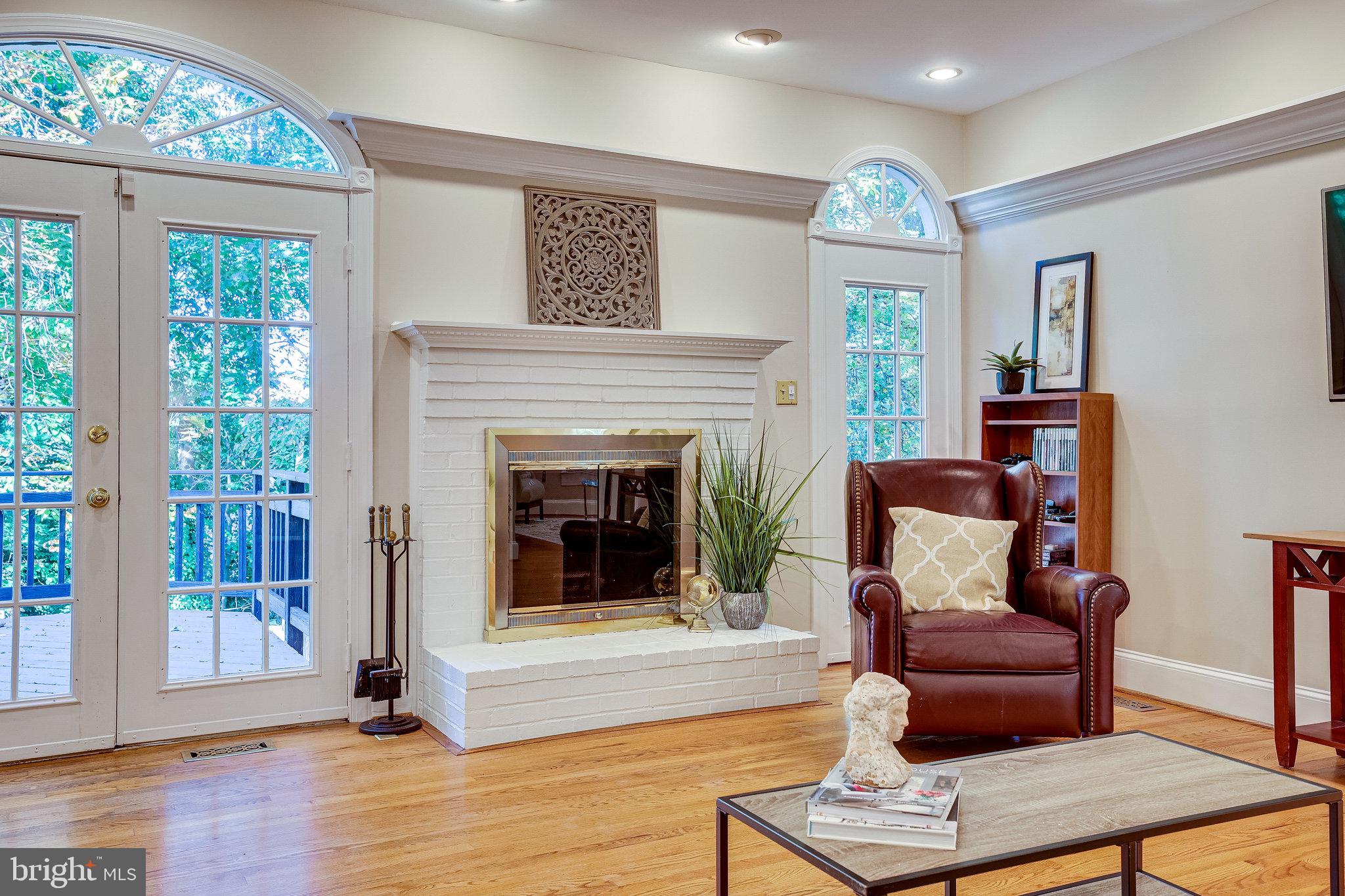 406 Madison Forest Drive Herndon, VA 20170 - Photo 22 of 78 Wood burning fireplace.