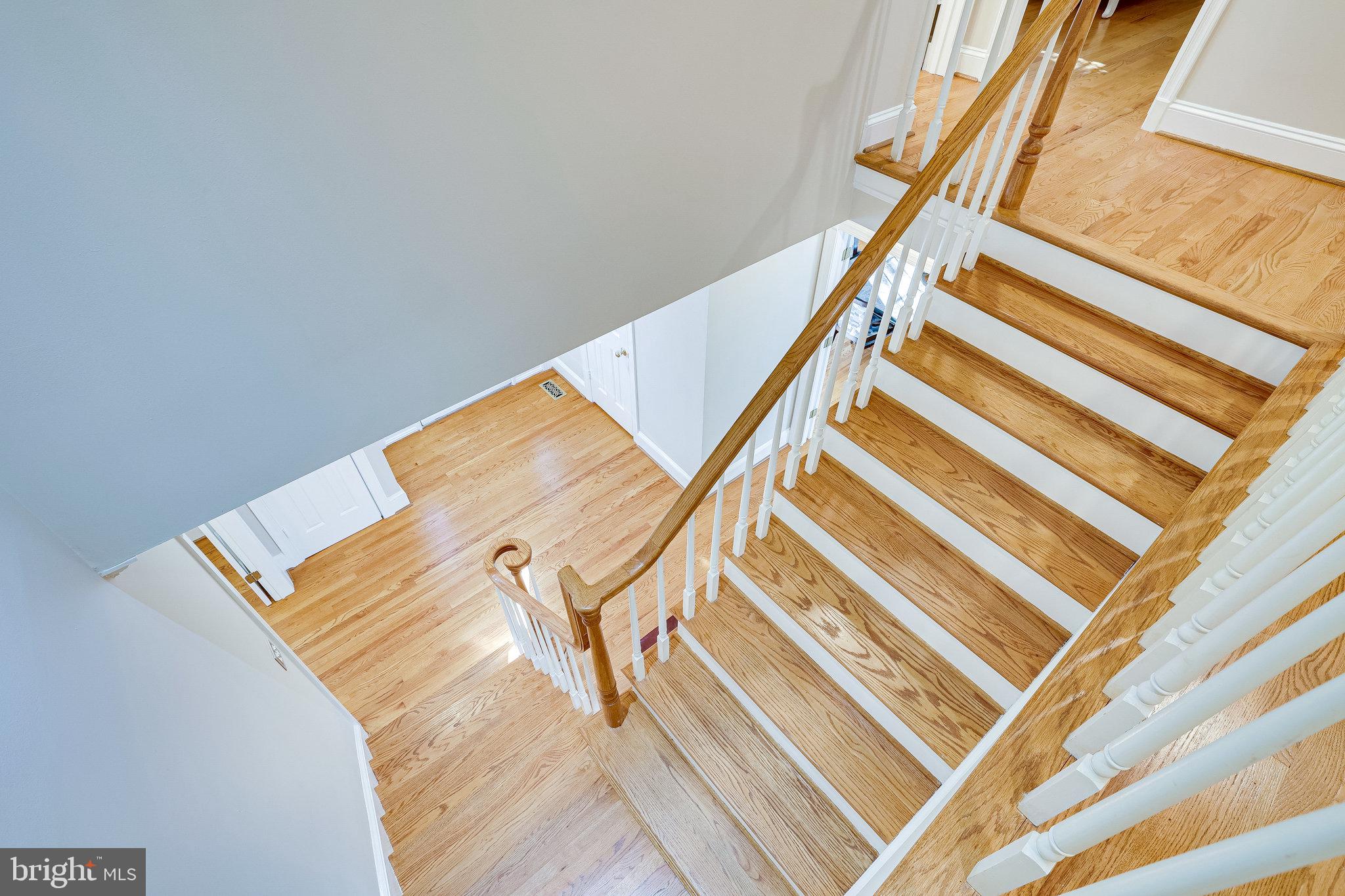 406 Madison Forest Drive Herndon, VA 20170 - Photo 44 of 78 Hardwood on stairs up.