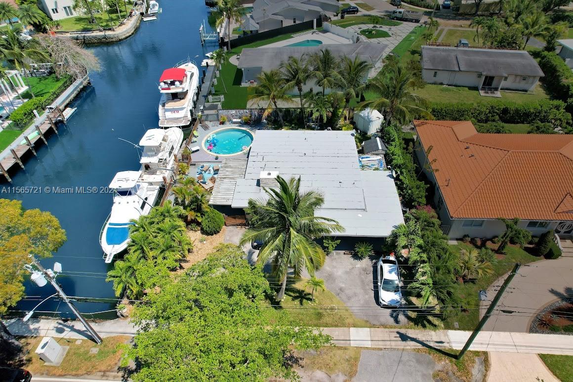 12735 Ixora Road Miami, FL 33181 - Photo 13 of 16 an aerial view of a house