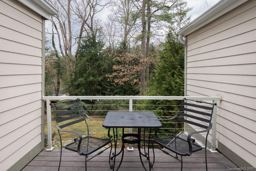 93 School Road Asheville, NC 28806 - Photo 21 of 24 a balcony view with a seating space