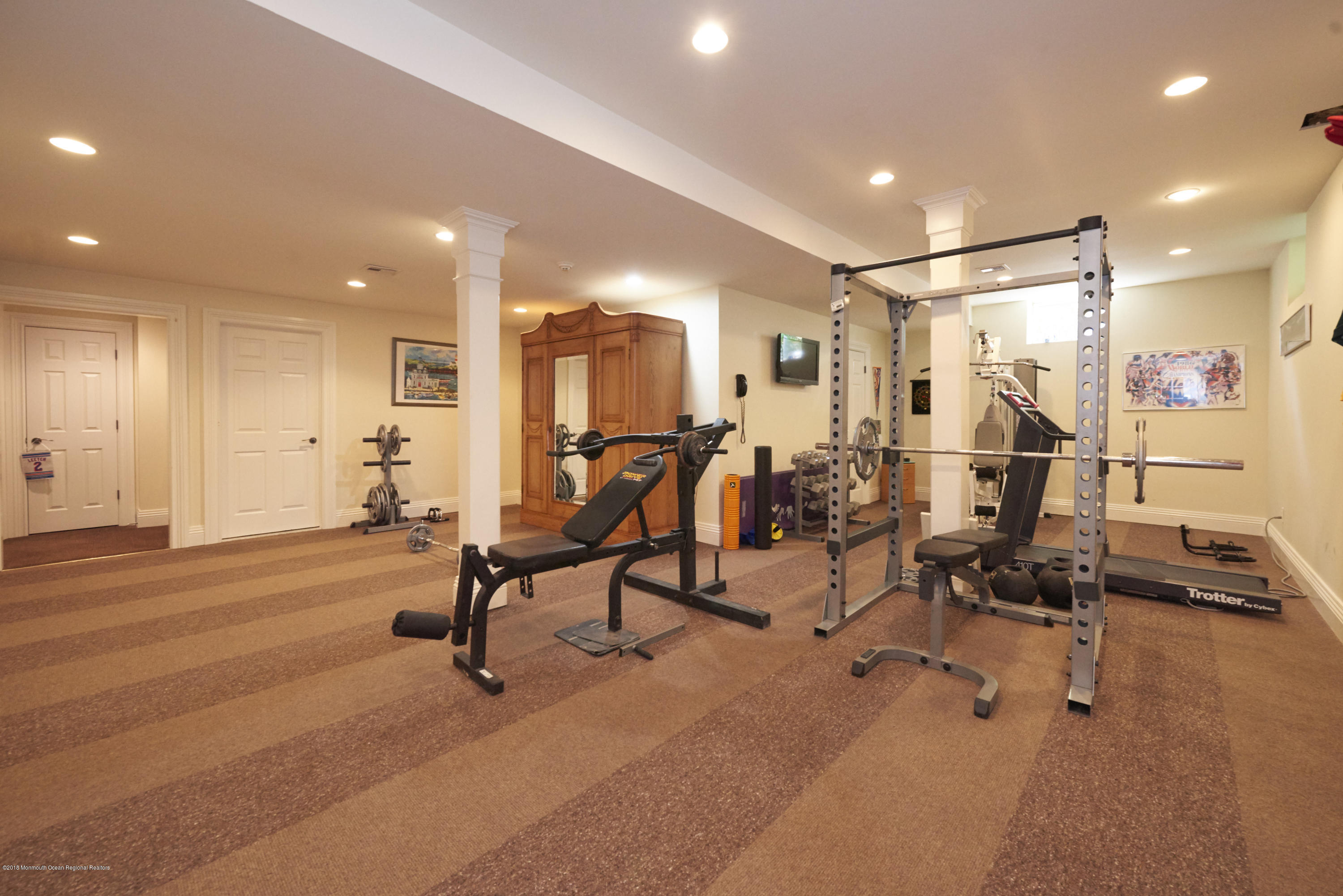 6 Willowbrook Road Rumson, NJ 07760 - Photo 29 of 33 a view of a room with gym equipment