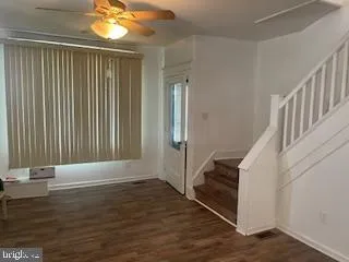 a view of wooden floor