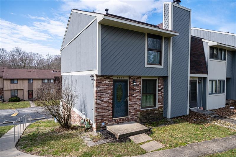 2531 Hunting Ridge Trail Bridgeville, PA 15017 - Photo 24 of 24 Alternate view of Exterior Front with easy access to 2 assigned parking spots behind the unit.