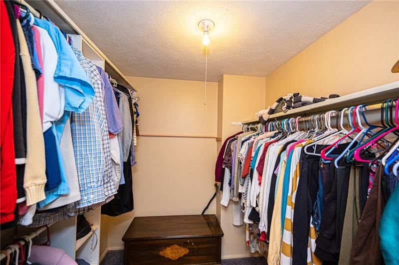 2531 Hunting Ridge Trail Bridgeville, PA 15017 - Photo 7 of 24 Large walk in closet in the master bedroom.