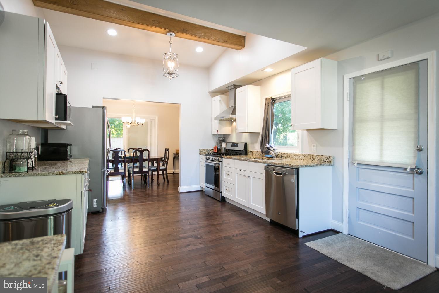 3309 Kenjac Road Baltimore, MD 21244 - Photo 15 of 42 Gourmet Kitchen With Exposed Beam