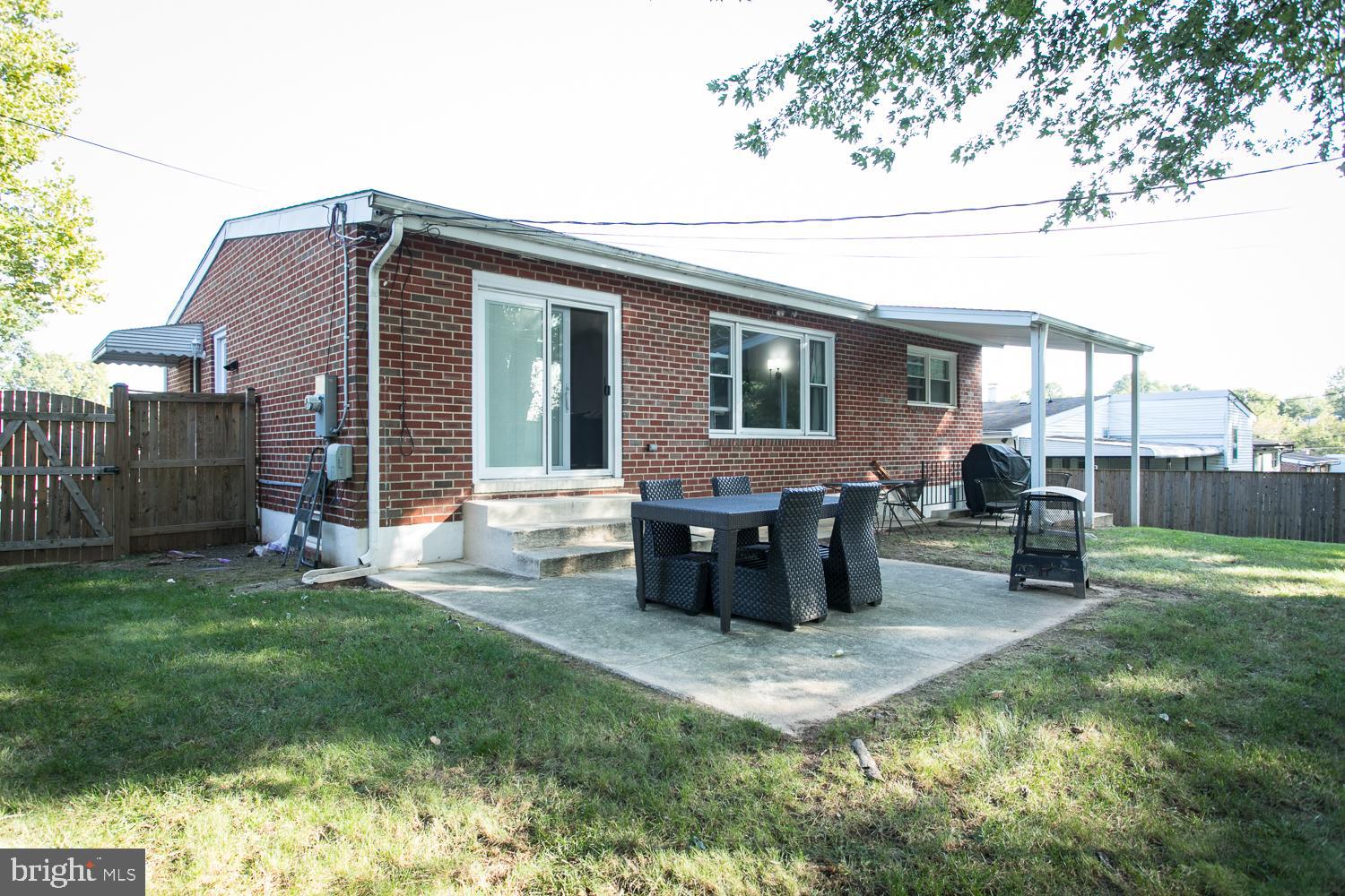 3309 Kenjac Road Baltimore, MD 21244 - Photo 39 of 42 Full Patio with walkout from the Dining Room