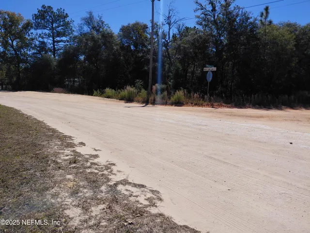 a view of outdoor space with trees