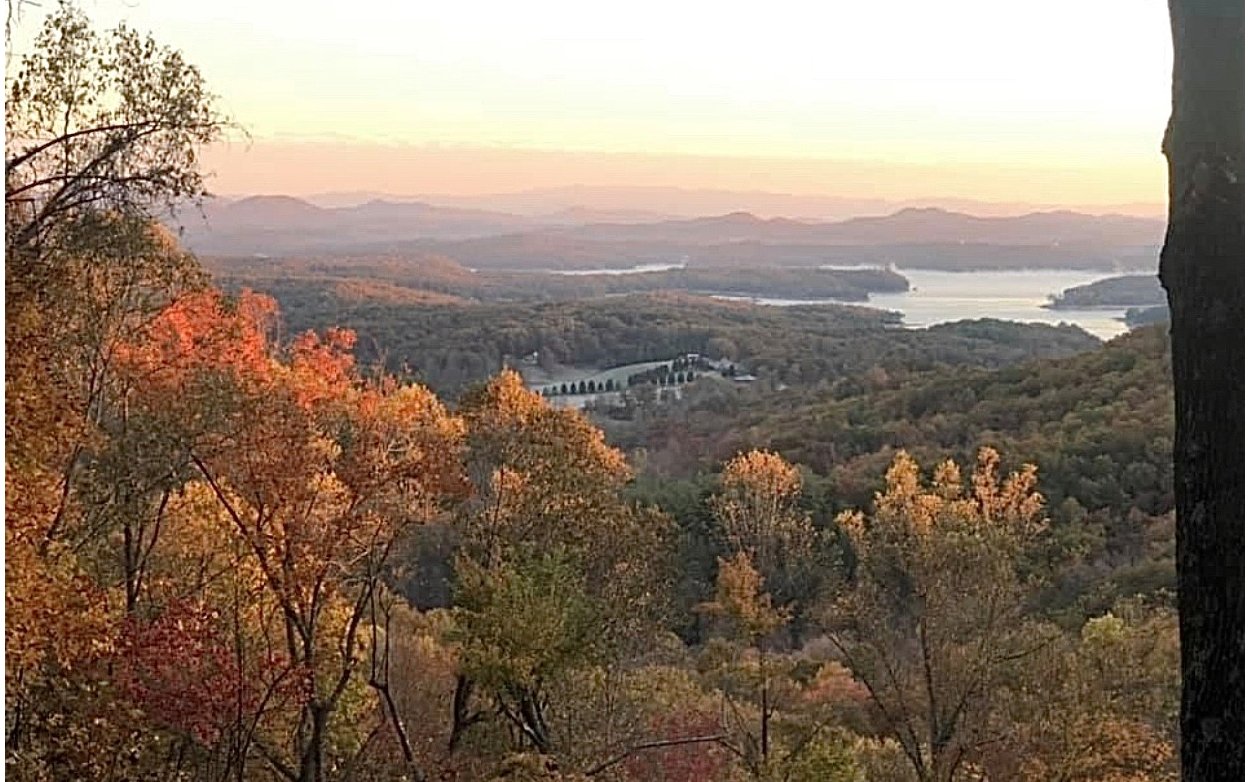 451 Deep Gap Road Blue Ridge, GA 30513 - Photo 1 of 1 a view of a city with mountains in the background