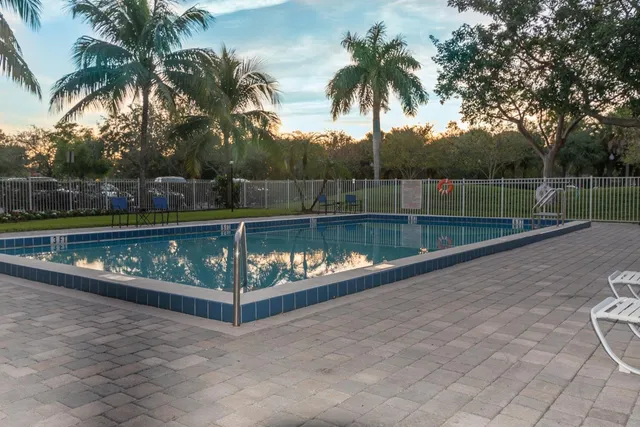 a view of outdoor space patio and swimming pool