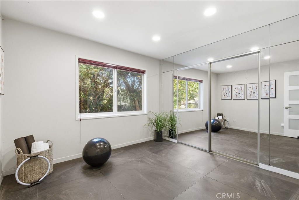 41 Hidden Valley Road Monrovia, CA 91016 - Photo 33 of 51 Bedroom #4/Gym with rubber flooring