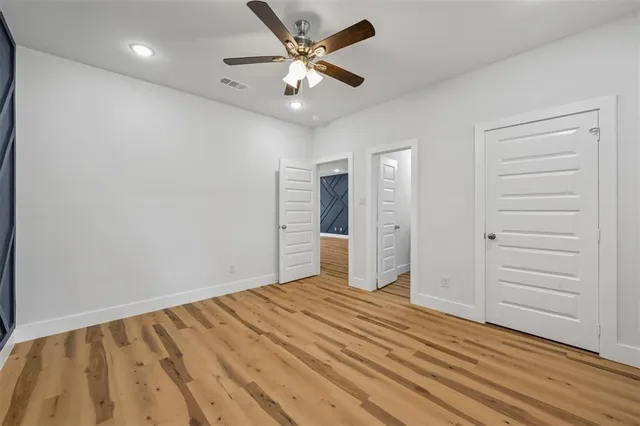 wooden floor in an empty room