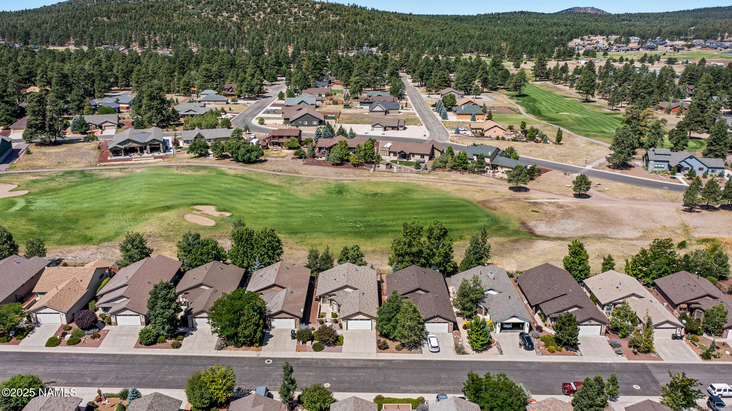 620 Brookline Loop Williams, AZ 86046 - Photo 27 of 38 an aerial view of residential houses with outdoor space and river
