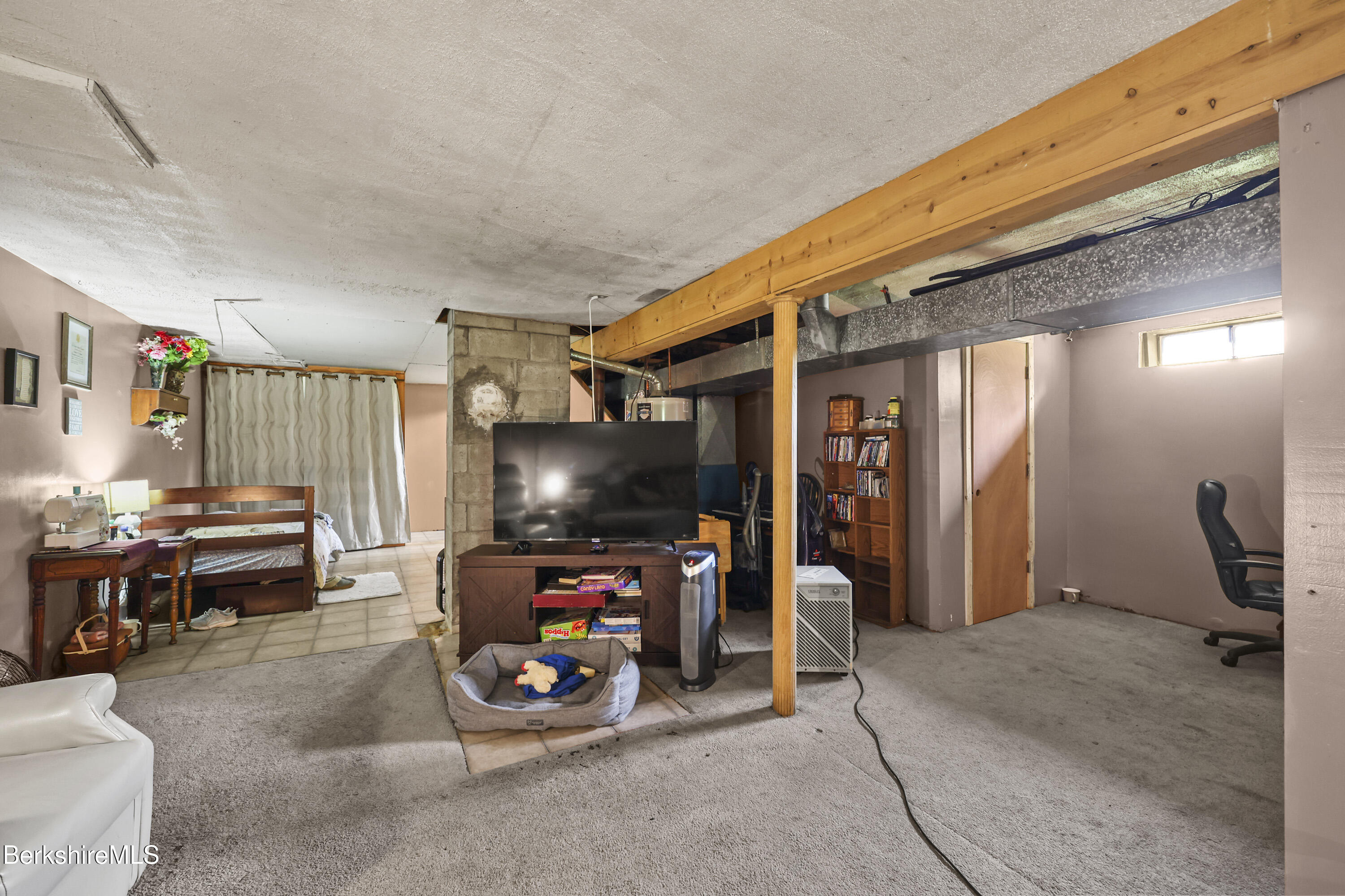 74 East Windsor Road Peru, MA 01235 - Photo 20 of 33 Lower Level Living Room