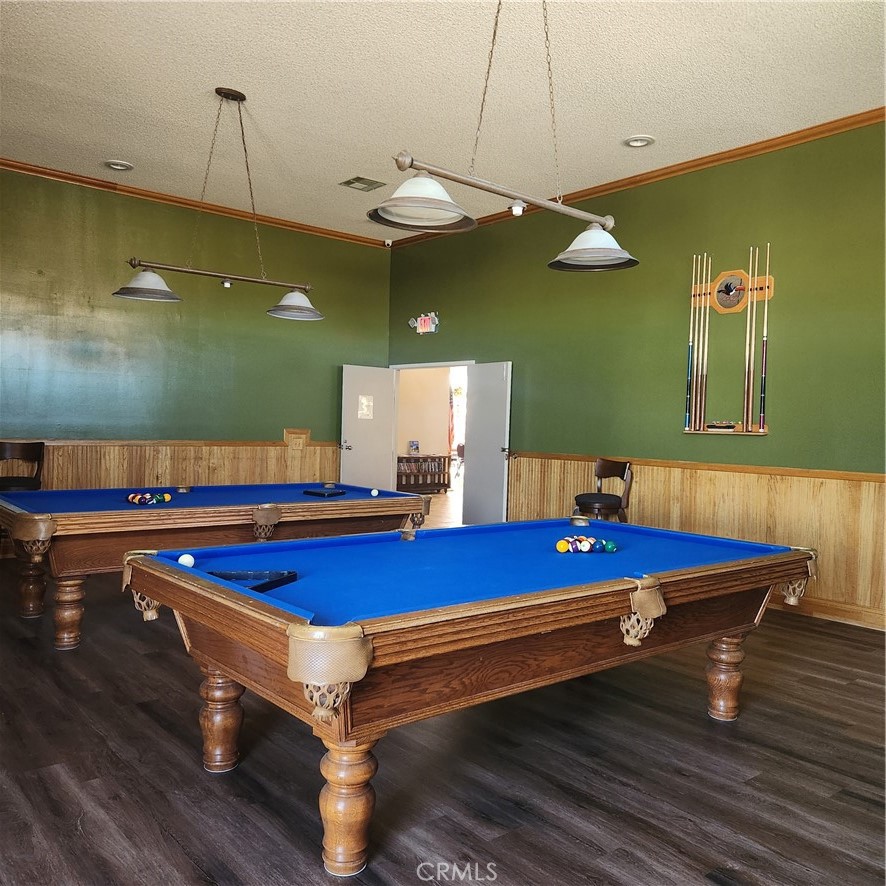 20843 Waalew Road, Unit C136 Apple Valley, CA 92307 - Photo 25 of 39 a room with pool table and a chandelier