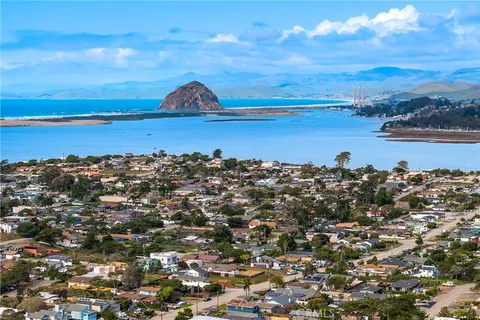 a view of city and ocean