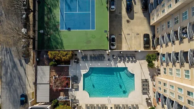 a view of balcony with outdoor space