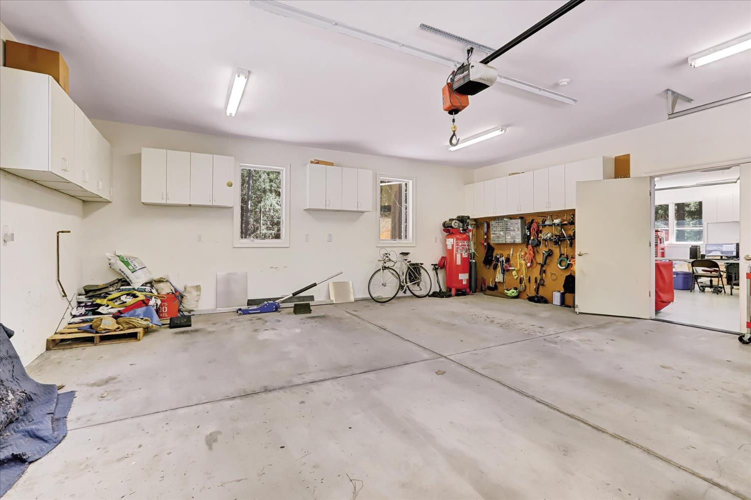 10973 Scotts Flat Dam Road Nevada City, CA 95959 - Photo 50 of 91 a view of a garage with rack and bicycle