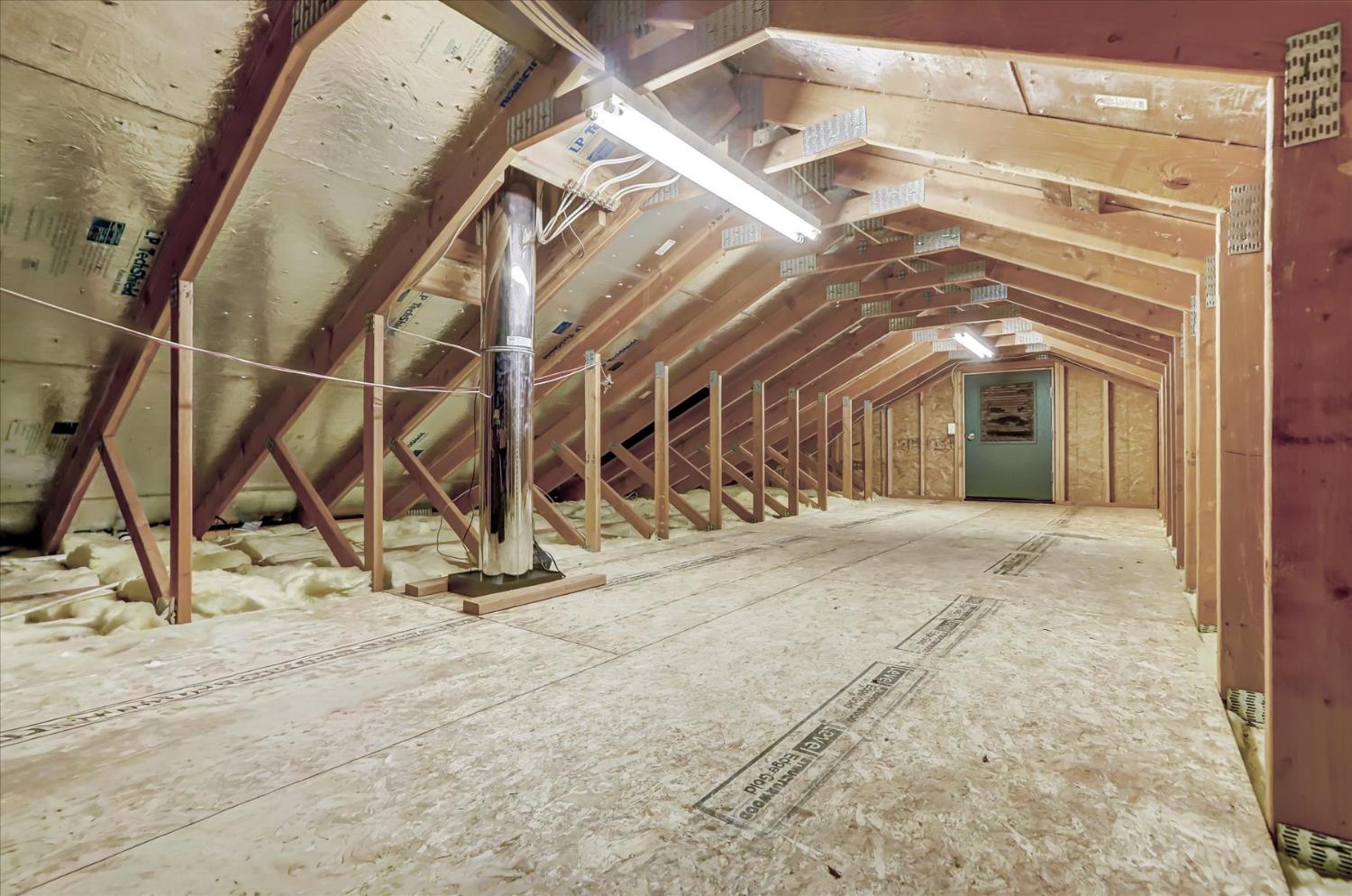 10973 Scotts Flat Dam Road Nevada City, CA 95959 - Photo 56 of 91 a view of a room with wooden walls