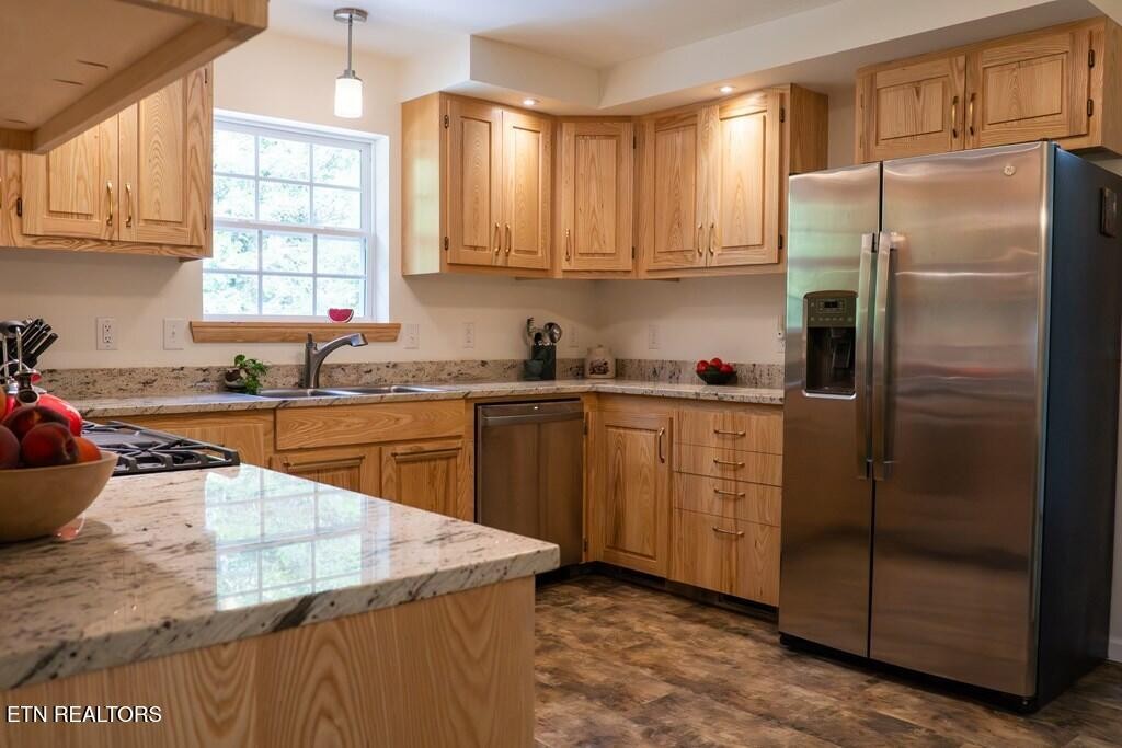 1518 Cummingsville And Sparkman Road Doyle, TN 38559 - Photo 24 of 58 a kitchen with white cabinets sink and refrigerator