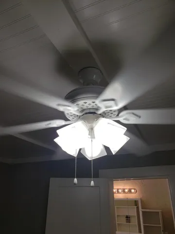 a room with a wooden floor